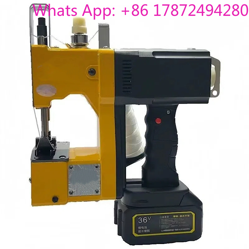 Sewing Machine In Textile Industry - เครื่องเย็บถุงไฟฟ้าแบบมือถือ สำหรับปิดผนึกถุงและบรรจุภัณฑ์ในอุตสาหกรรมสิ่งทอ