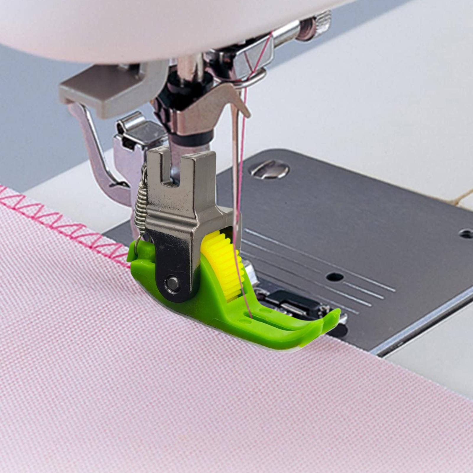 Sewing Machine Needle - ตีนผีแบบลูกกลิ้งเดี่ยวสำหรับจักรเย็บผ้า อะไหล่จักรเย็บผ้าสำหรับผ้ายีนส์และหนัง