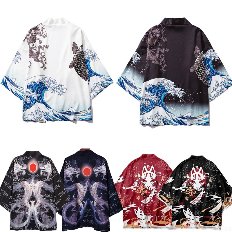 สไตล์จีนฮาราจูกุ ฮาโอริพิมพ์เค - Sewing V บทวิจารณ์และราคา
