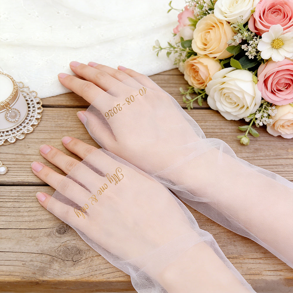 ถุงมือเจ้าสาวตาข่ายยาวแบบปรับแ - Sewing Custom บทวิจารณ์และราคา