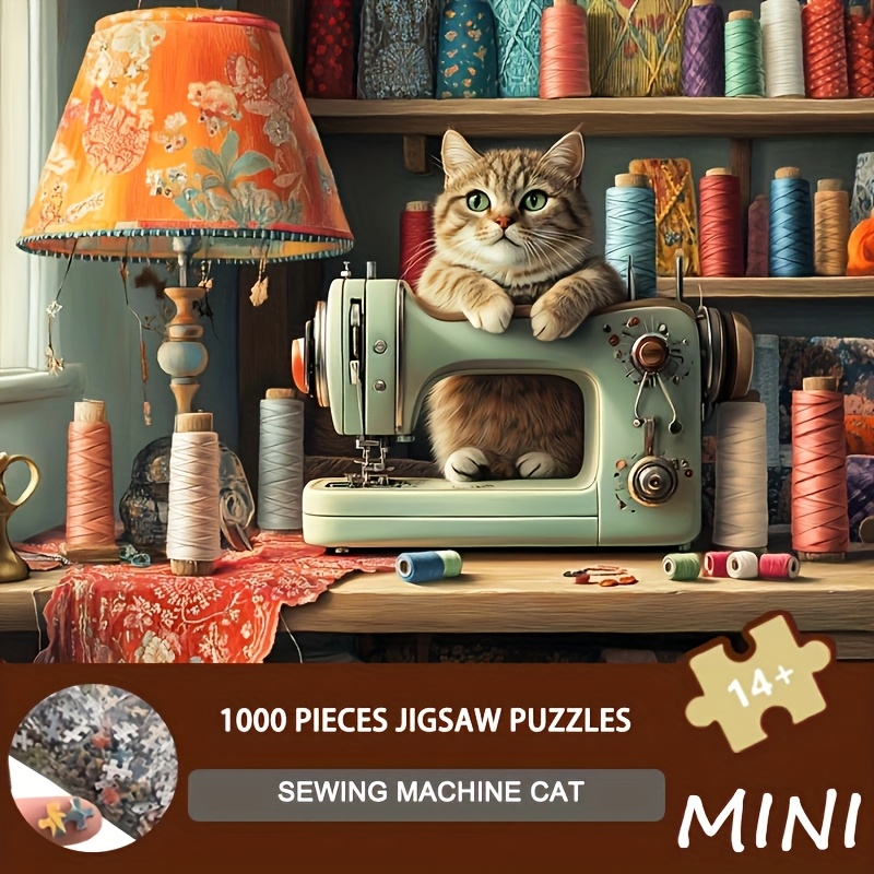 จิ๊กซอว์แมวจิ๋ว 1000 ชิ้น - แม - Sewing Recycling บทวิจารณ์และราคา