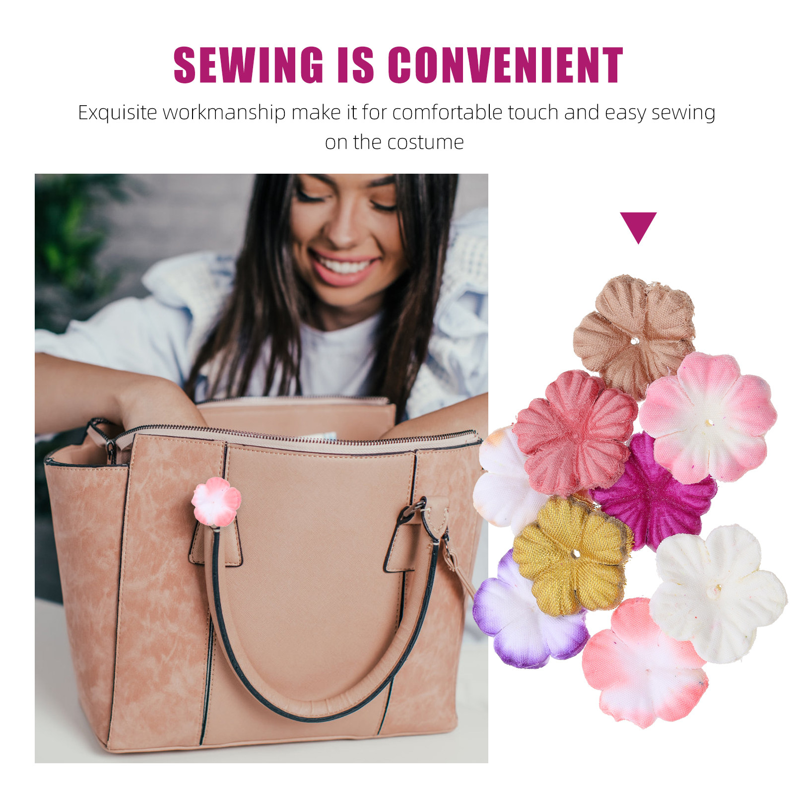 แพทช์ผ้าสำหรับเย็บตกแต่งลายดอก - Sewing Recycling บทวิจารณ์และราคา