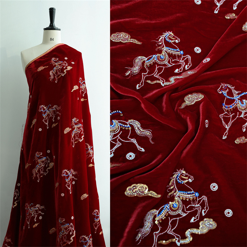 เสื้อกั๊กผ้าซาตินปักลูกปัดไหมก - Sewing Velvet Fabric บทวิจารณ์และราคา