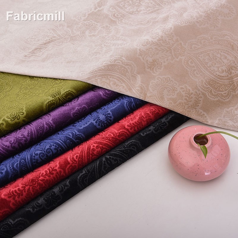 ใหม่สไตล์ยุโรปแจกันกํามะหยี่เก - Sewing Velvet Fabric บทวิจารณ์และราคา