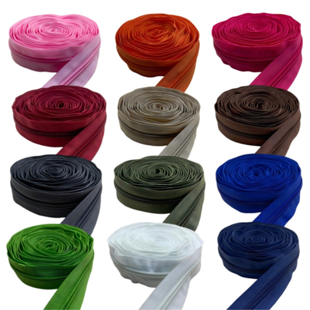 5 #   ซิปไนลอนแบบม้วน ยาว 1/2/ - Textile Sewing Factory บทวิจารณ์และราคา