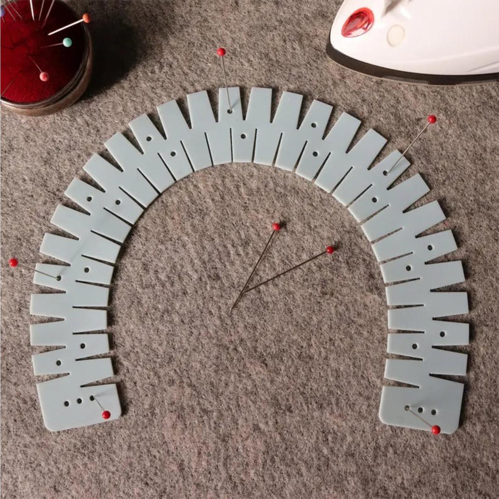 ไม้บรรทัดซิลิโคนสำหรับเย็บขอบผ - Sewing Hemming บทวิจารณ์และราคา