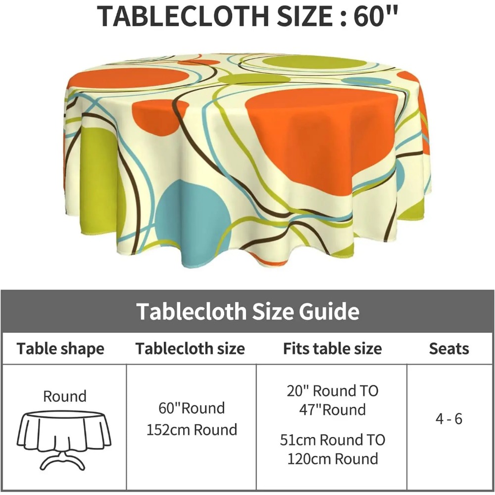 ผ้าปูโต๊ะที่มีสีสัน 1950s Retr - Century Textile & Sewing Supply Reviews บทวิจารณ์และราคา