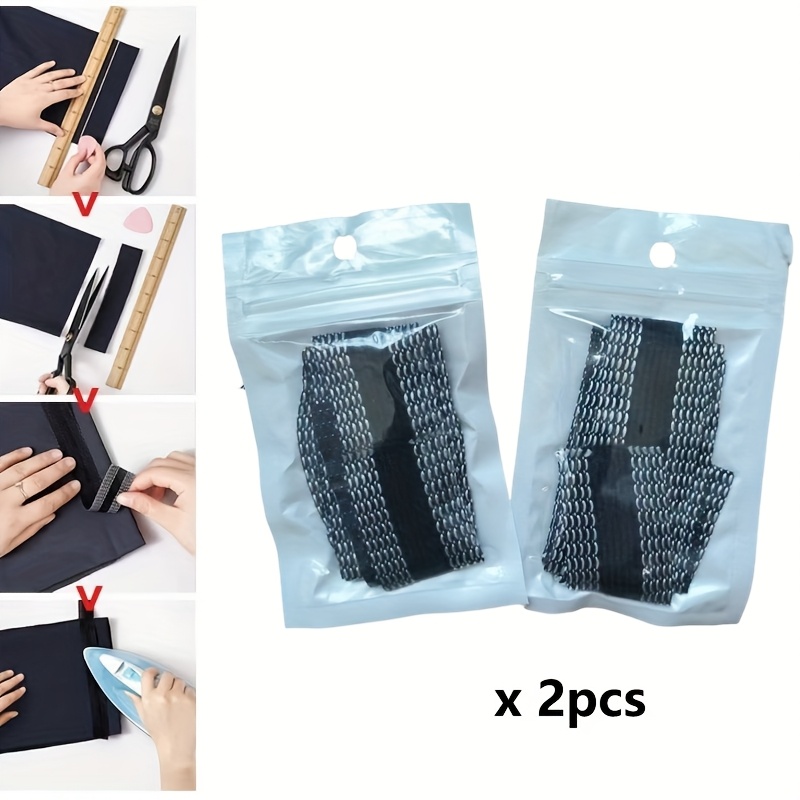 2 ชิ้น/แพ็ค เทปติดขอบกางเกงแบบ - Sewing Hemming บทวิจารณ์และราคา