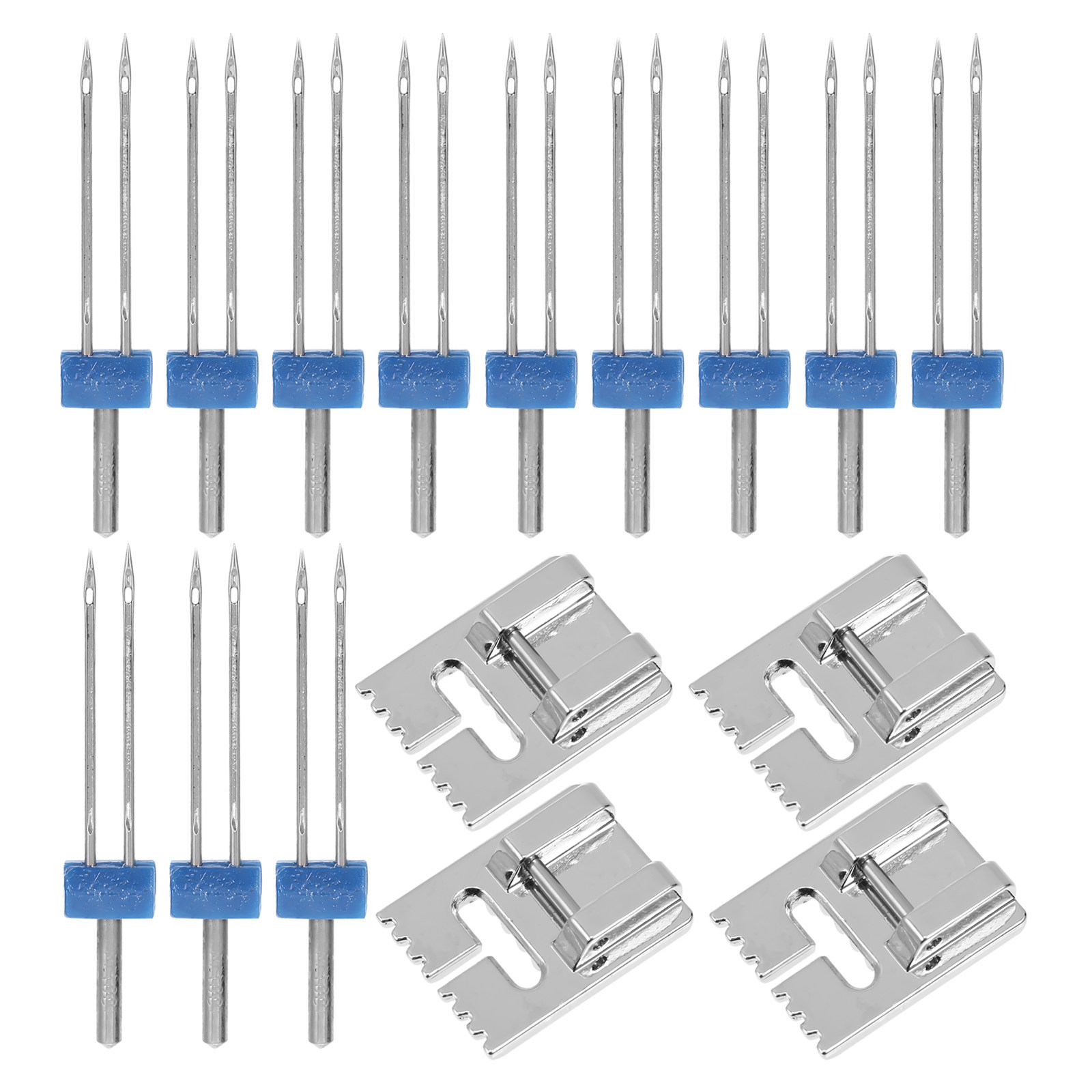 ชุดเข็มเย็บผ้าคู่ 4 ชุด อุปกรณ - Sewing Machine Needle บทวิจารณ์และราคา
