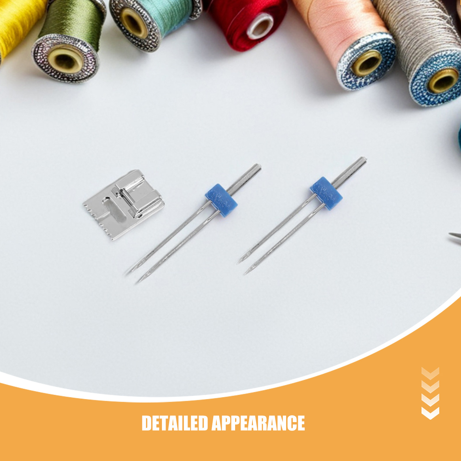 ชุดเข็มเย็บผ้าคู่ 4 ชุด อุปกรณ - Sewing Machine Needle บทวิจารณ์และราคา